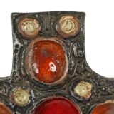 Small Cross Crucifix Pottery Perignem Amphora Style
