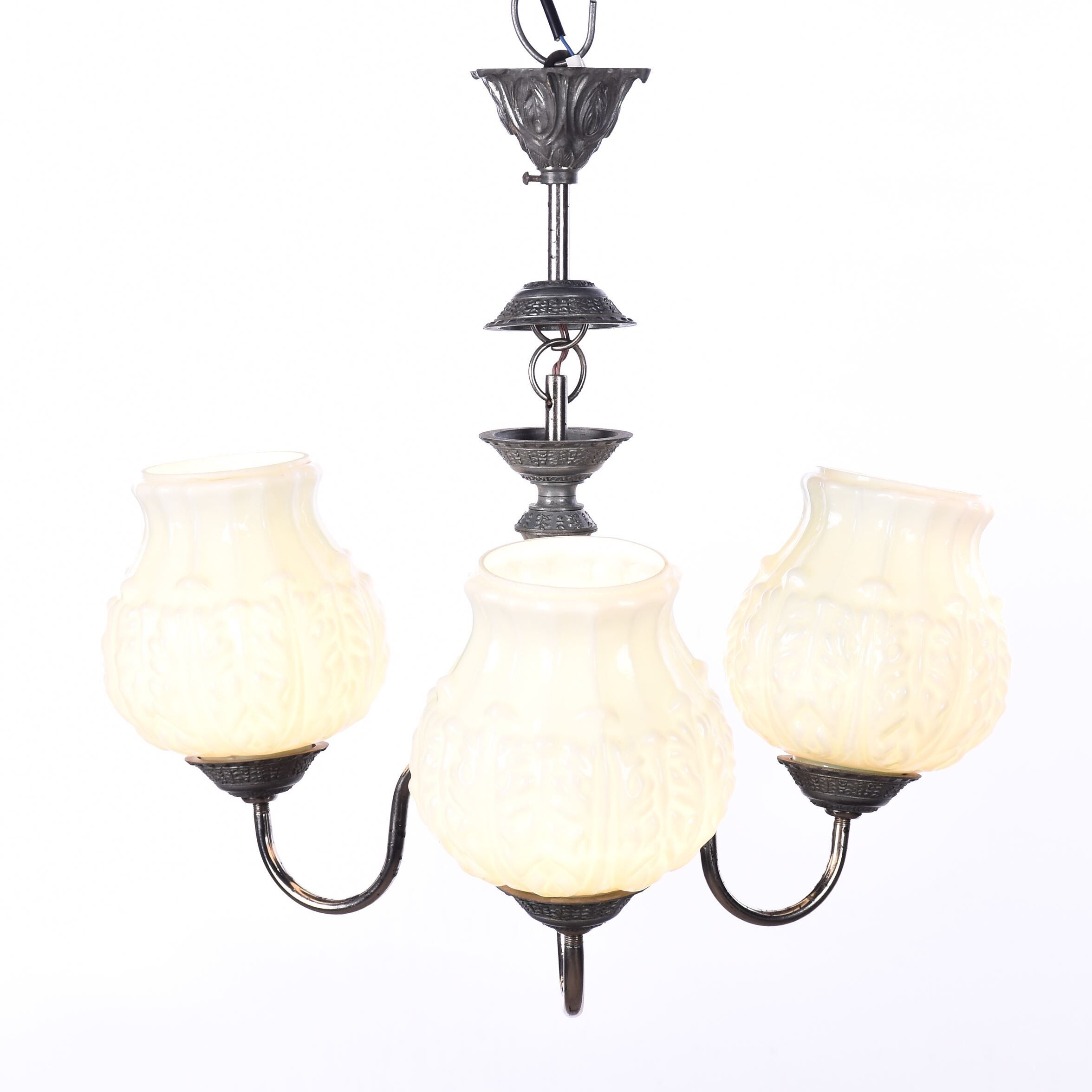 Vintage chandelier 3 lights