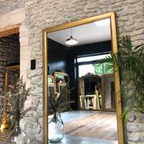 Antique mirror, mercury ice 174,5cm/111cm