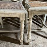 Old carved wood chairs