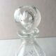 Old carved crystal decanter, from Saint Louis