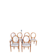 4 chaises et 2 fauteuils
