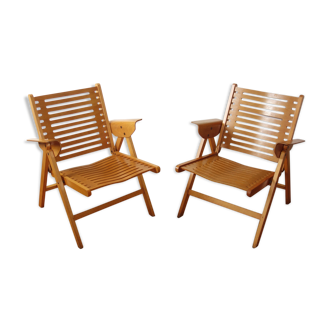 Pair of Rex Niko Kralj in the 1950s armhairs