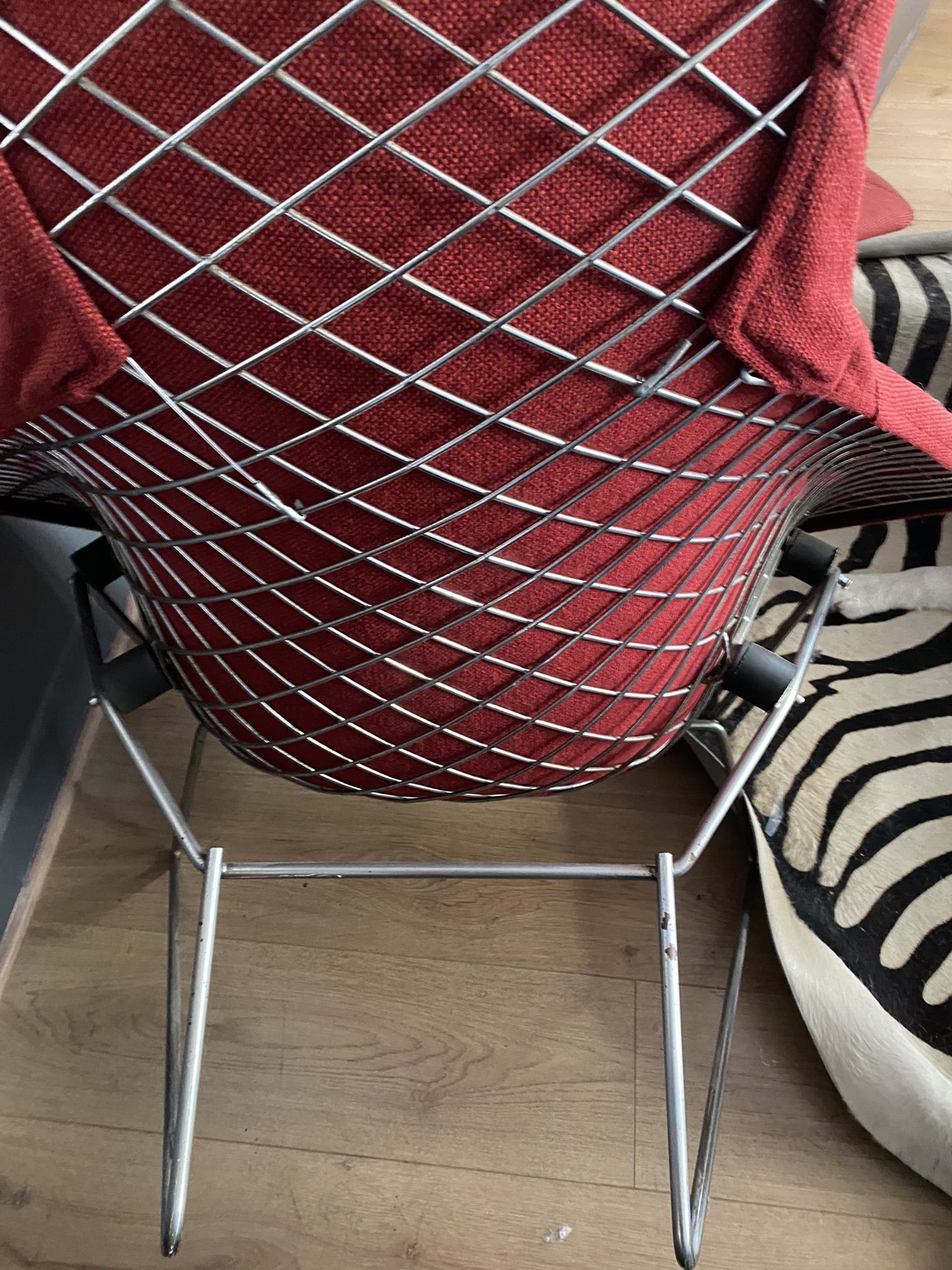 Fauteuil Bertoia Bird édition Knoll 1970