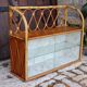 Rattan shelf