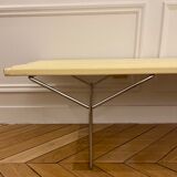 Teak bench by Harry Bertoia Knoll edition