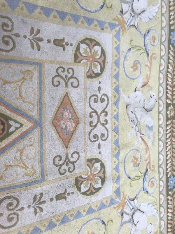 Old carpet soap spain handmade 300 x 392 cm