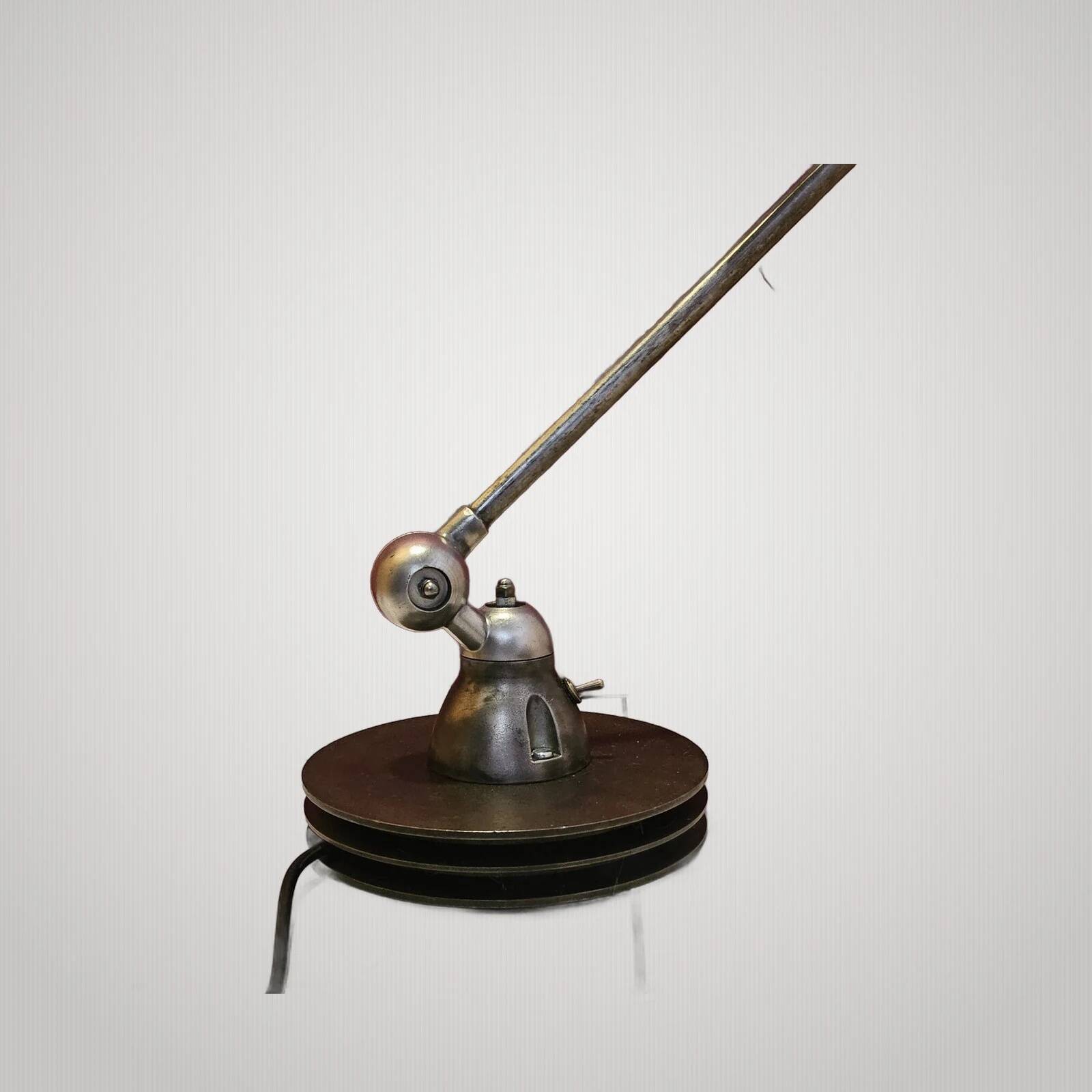 JIELDE workshop lamp 4 arms vintage JLD industrial decor