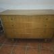 Vintage elm commode from the 1960s.