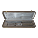 Art Deco silver leg meat serving box