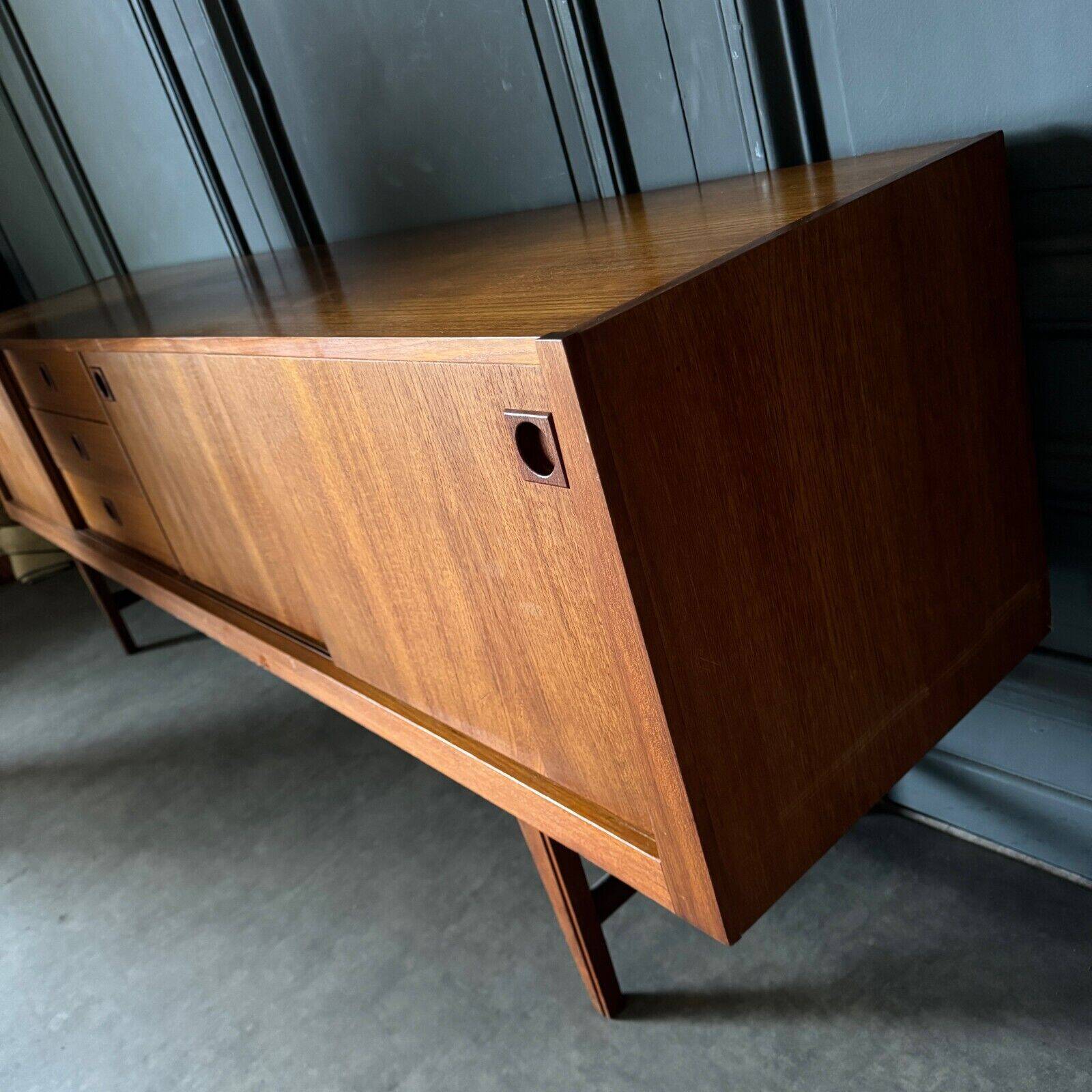 Scandinavian sideboard with 3 sliding drawers, 1960