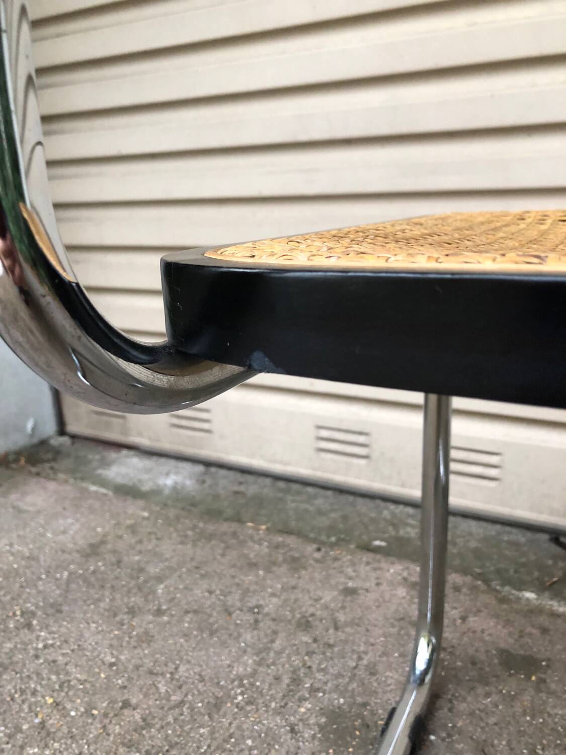 Vintage Cesca B32 chair by Marcel Breuer, Italy, 1989
