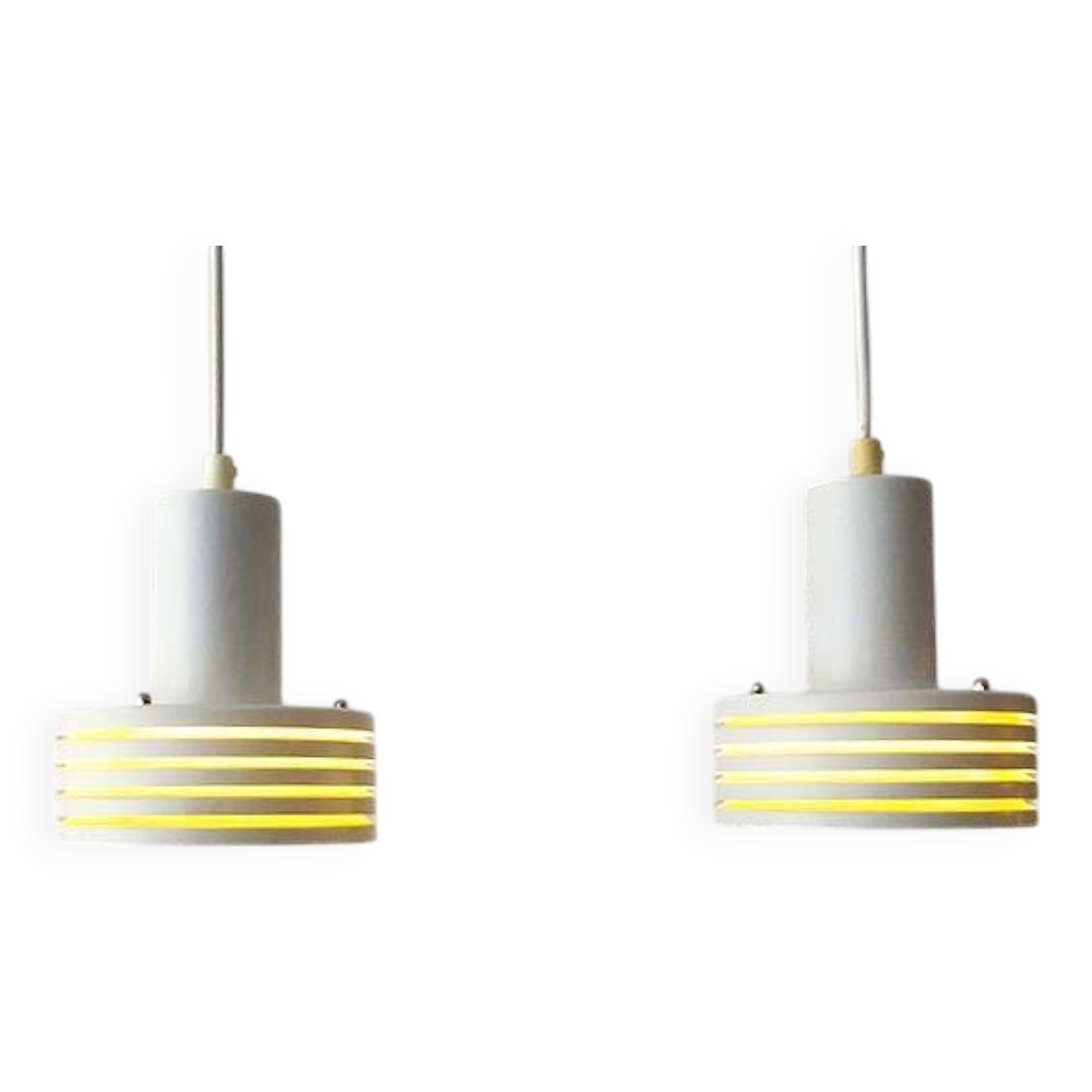 Set of 2 danish lamps, 1980s
