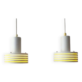 Set of 2 Danish lamps, 1980s
