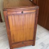 Solid bamboo wood desk