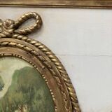 Louis XVI style trumeau late 19th century 110x160cm