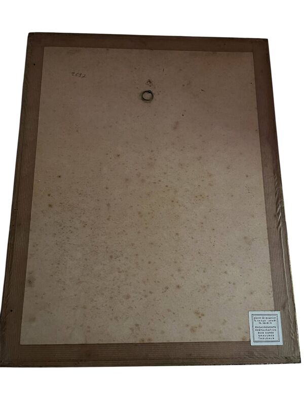 Lithographie dédicacée Madeleine Luka