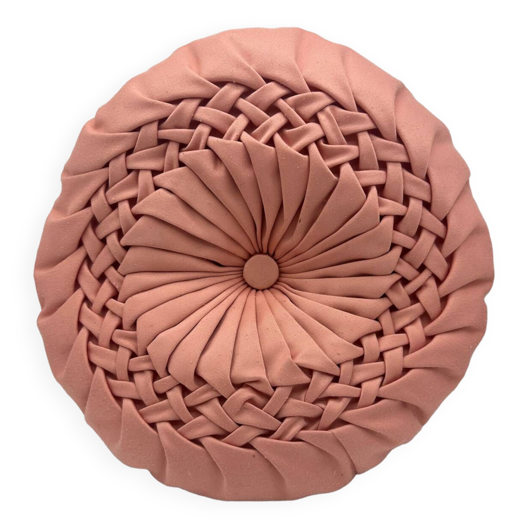 Coussin rond vintage