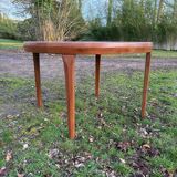 Circular teak table - Denmark 1960s