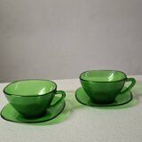 2 large green cups - Vereco.