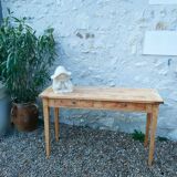 Console vintage wood L120