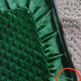 Raviers verts en verre