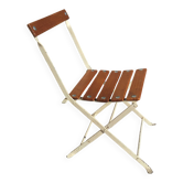 Wooden folding children's chair