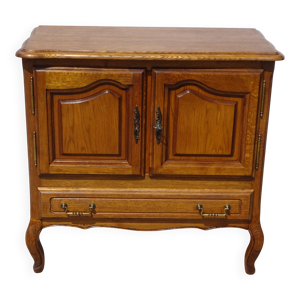 Buffet en chêne, plateau - pivotant