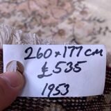 Vintage Turkish Rug 260x177 cm