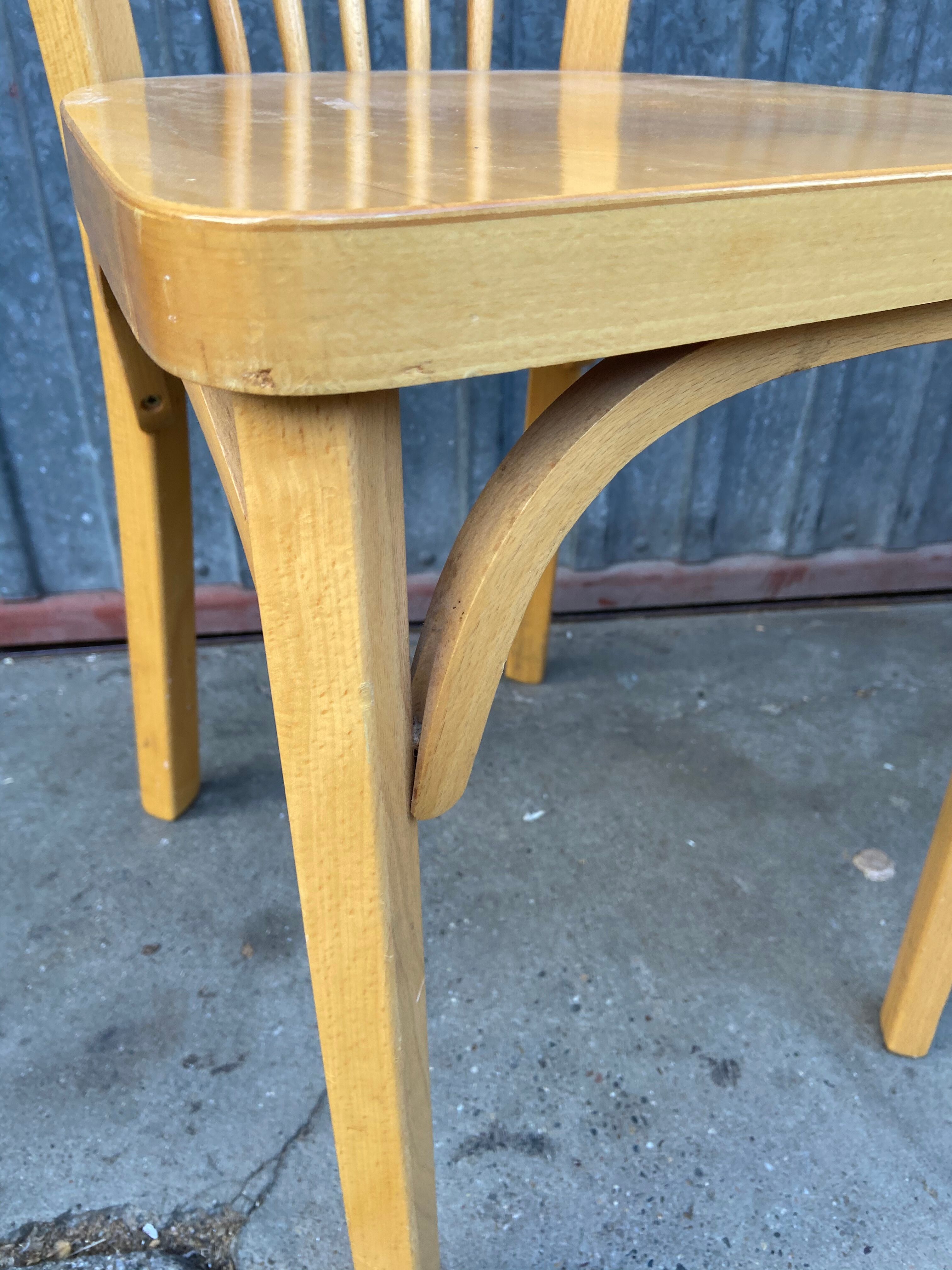 2 Baumann bistro chairs