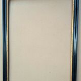 Black lacquered frame Napoleon III leaf 62.3 x 45.9 cm