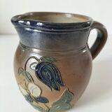 Stoneware pitcher from Poterie des Mottes, Saint Amand en Puisaye (Burgundy)