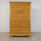 Vintage pencil reed cabinet, 1970s