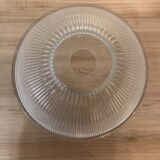 Two fluted glass offal