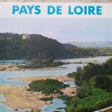 Old poster SNCF Pays de Loire Champtoceaux 1976