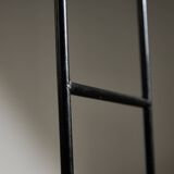 Italian Side Table with Unique Leather Top, 1970s