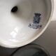 Old compote bowl Terre de Fer Opaque Porcelain from Gien "Etruscan" model