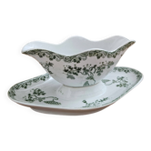 Saucière en Faïence de St Amand & Hamage - Vaisselle Ancienne