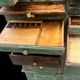 Rare antique dental cabinet The Cabinet Company no. 53 in mahogany.