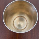 Timbale en argent massif années 1900