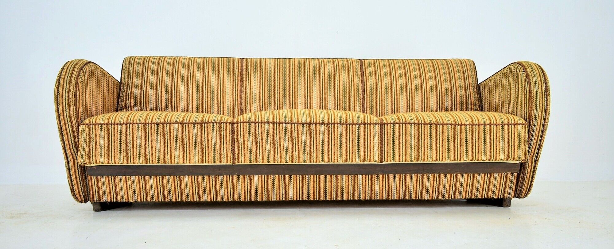 Art Deco Sofa or Bed H-363 Designed by Jindrich Halabala, 1930s