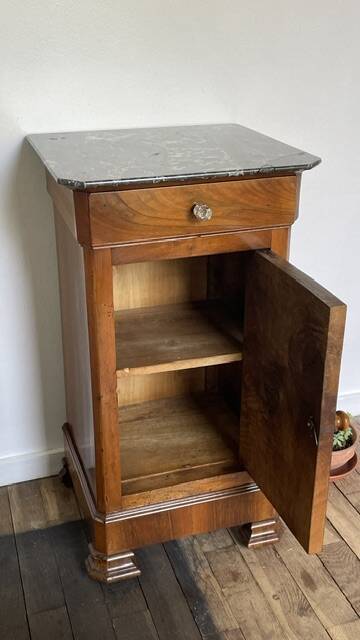 Antique Marble Bedside Table