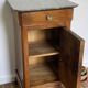 Antique Marble Bedside Table