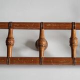 Wooden coat racks
