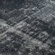 Hand-knotted oriental overdyed 312 cm x 356 cm black wool carpet