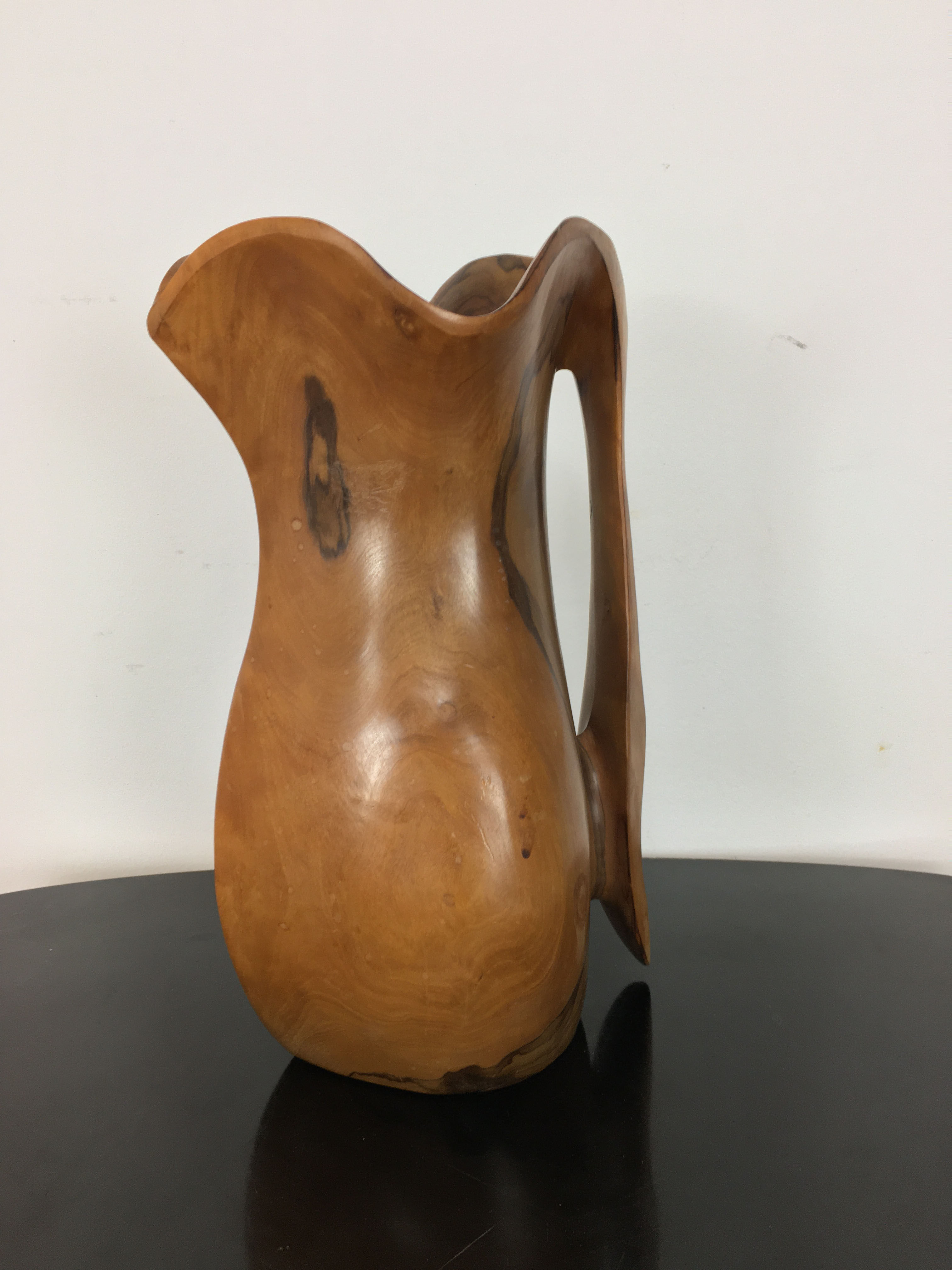 Olive wood pitcher 29cm