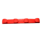 Coat rack vintage orange hook