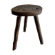 Tabouret tripode bois