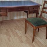Second Empire desk and chair