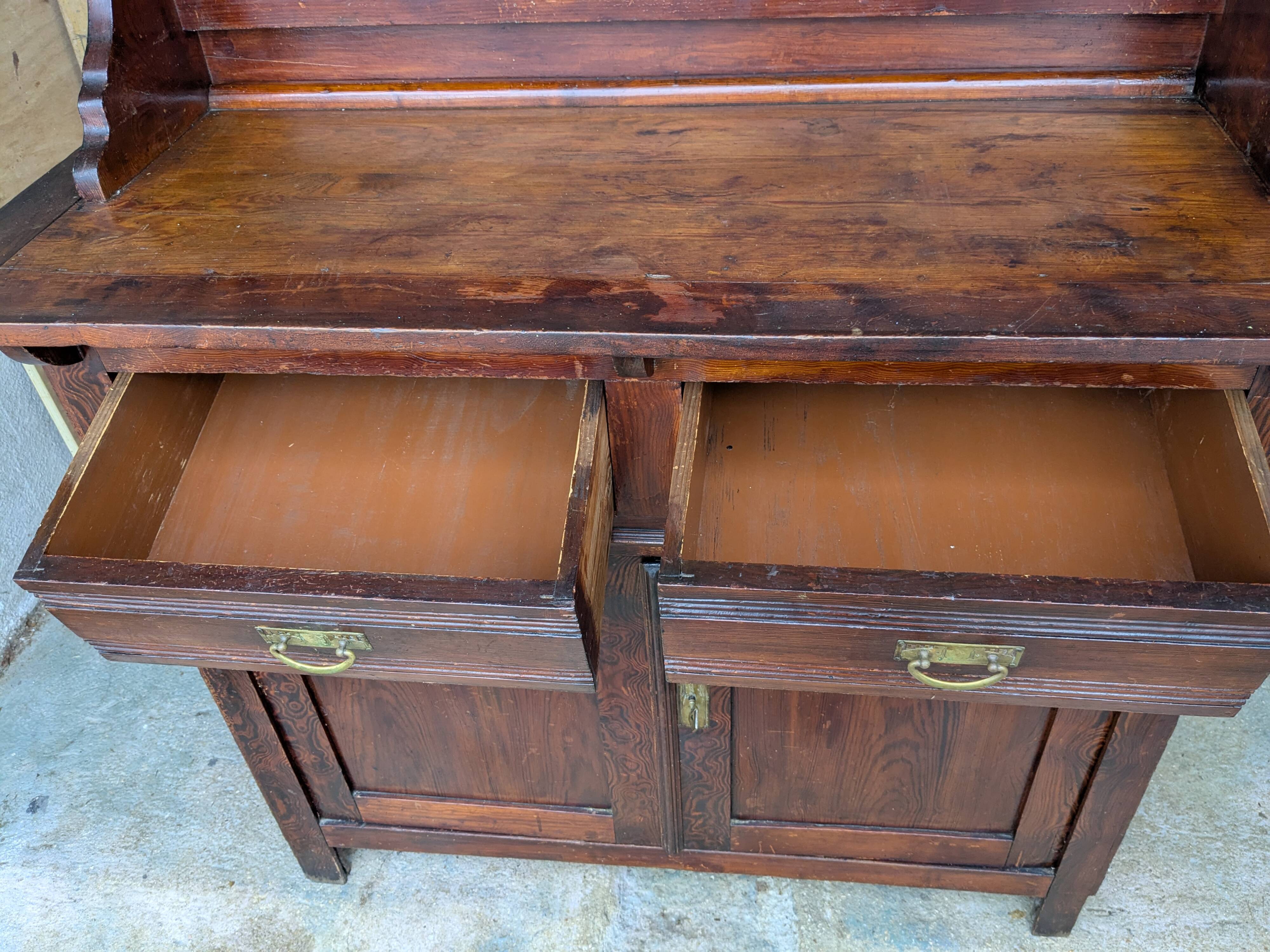 Japanese-style two-body buffet - Arts and crafts - circa 1900 Art Nouveau
